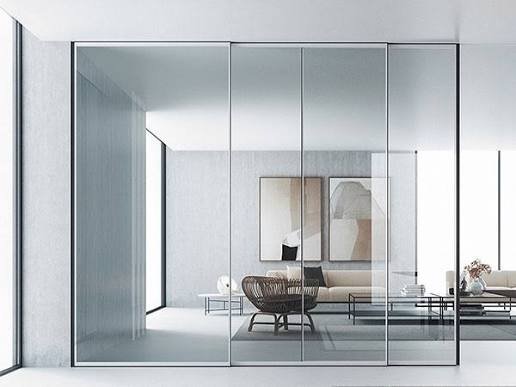 Frameless glass doors installation in Dubai UAE