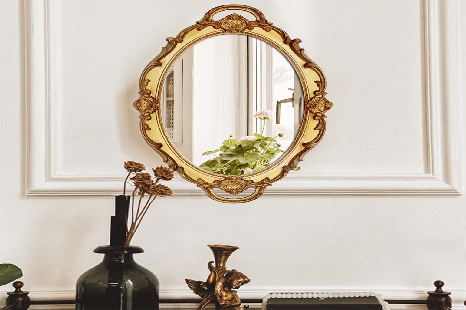Antique mirror designs and installation in Dubai UAE